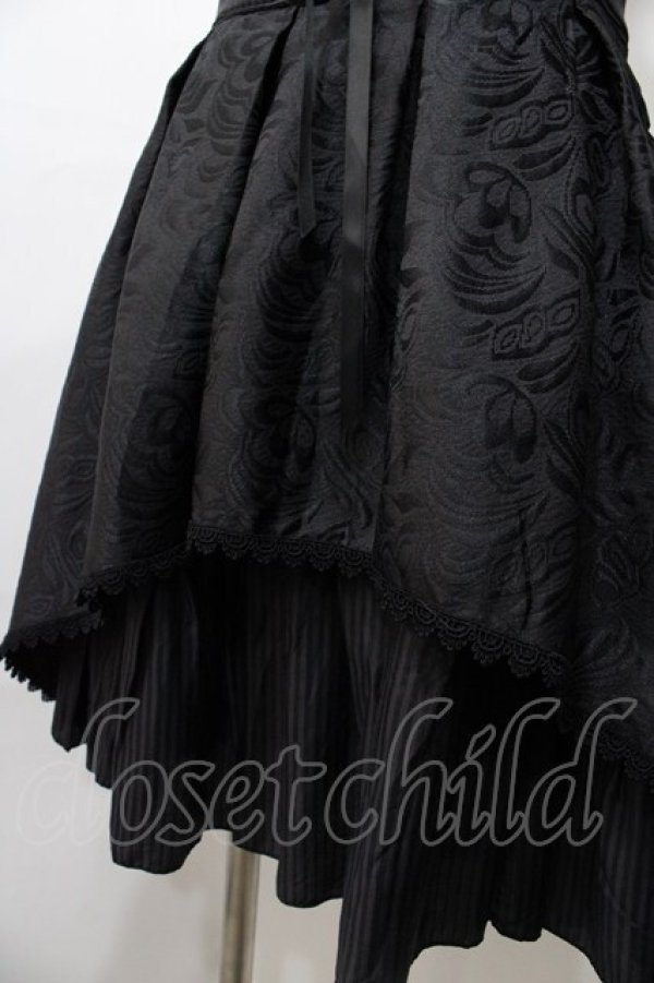 画像3: MR corset / ジャガードホルタースカート  黒 Y-25-09-11-061-PU-SK-SZ-ZY (3)