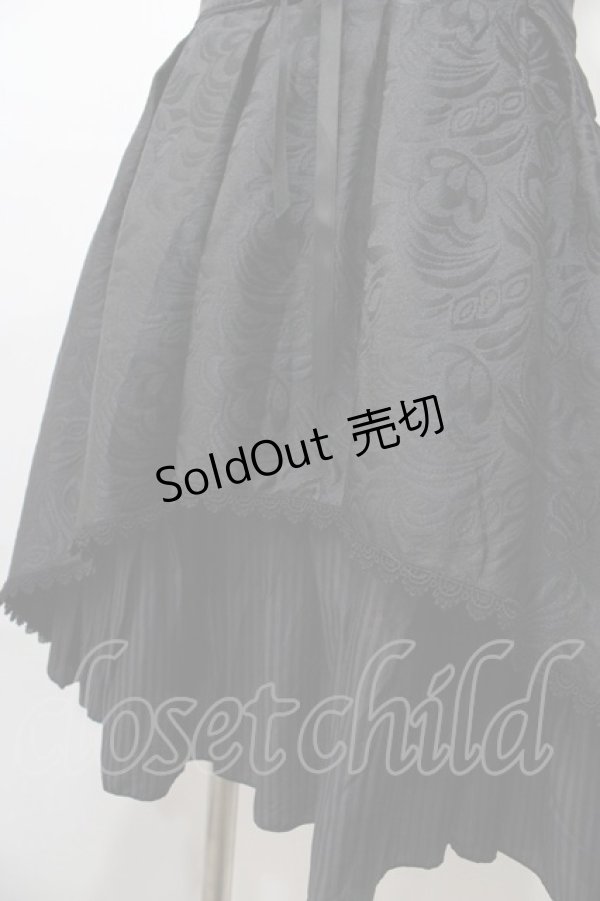 画像3: MR corset / ジャガードホルタースカート  黒 Y-25-09-11-061-PU-SK-SZ-ZY (3)