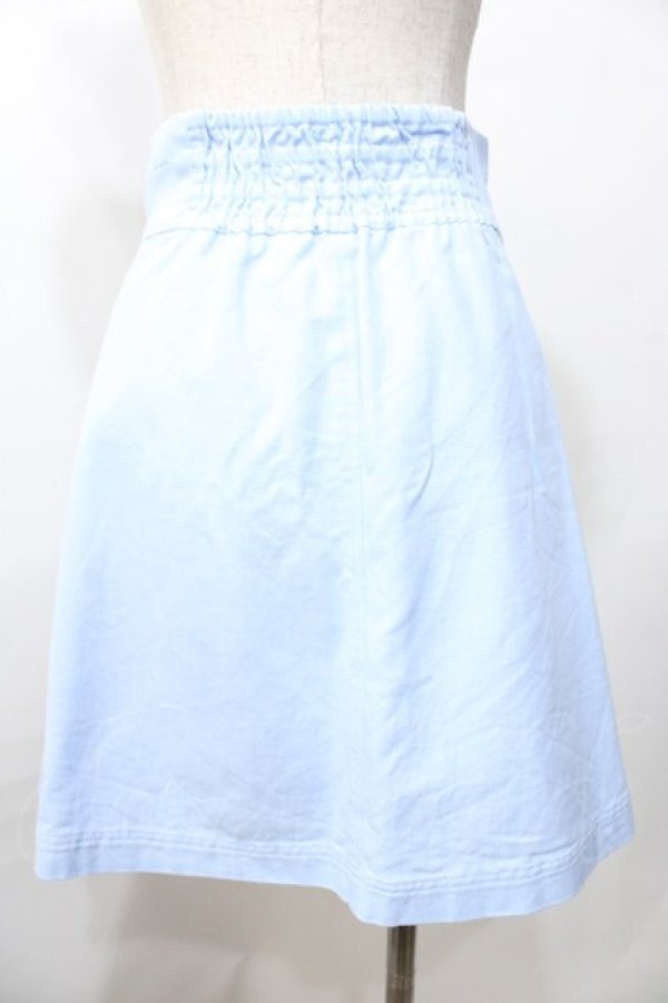画像2: MILK / Girlsスカート  サックス Y-25-09-11-067-ML-SK-SZ-ZY (2)