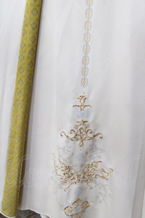 画像4: Ozz oneste / 蝶舞秋園袴スカート  イエロー Y-25-09-11-072-OO-PA-SZ-ZY (4)