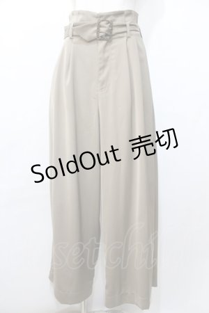 画像: an another angelus / ヴィンテージ風バックル使いパンツ F カーキ Y-25-09-11-083-CA-PA-SZ-ZY