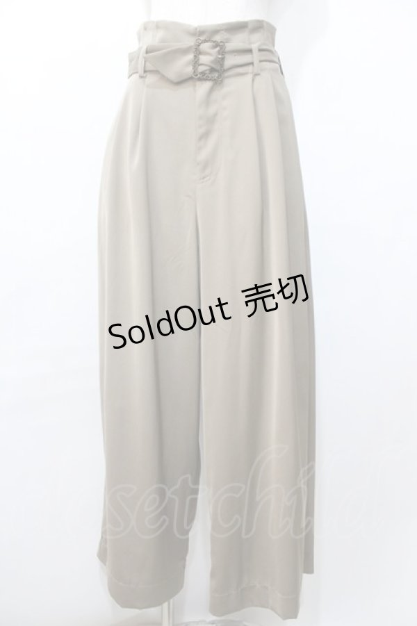 画像1: an another angelus / ヴィンテージ風バックル使いパンツ F カーキ Y-25-09-11-083-CA-PA-SZ-ZY (1)