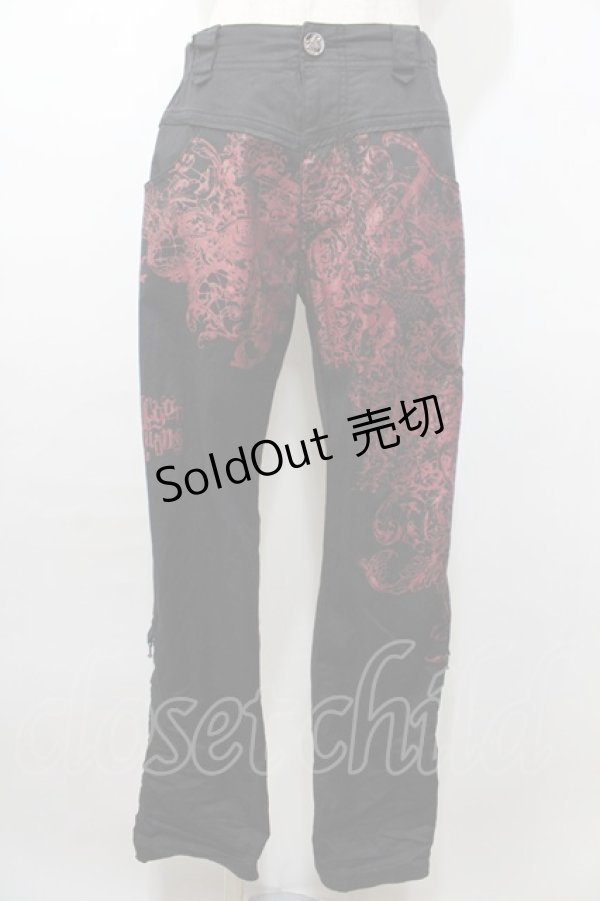 画像1: ALGONQUINS / パンツ  黒 Y-25-09-11-112-AL-PA-AS-ZY (1)