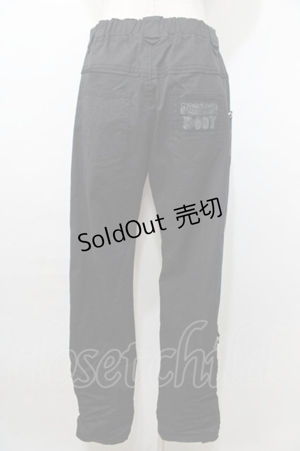 画像2: ALGONQUINS / パンツ  黒 Y-25-09-11-112-AL-PA-AS-ZY (2)