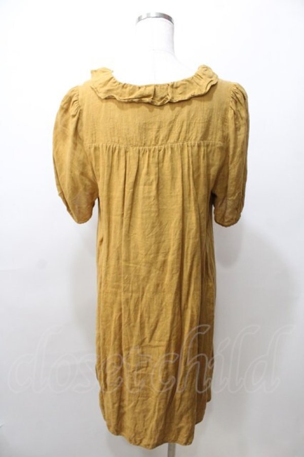 画像2: Franche Lippee / チュニックブラウス  マスタード Y-25-09-11-015-LO-BL-SZ-ZT356 (2)