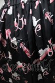 画像3: Rose Marie seoir / shirringワンピース  ネコバレエ柄黒 Y-25-09-11-031-EL-OP-SZ-ZT002 (3)