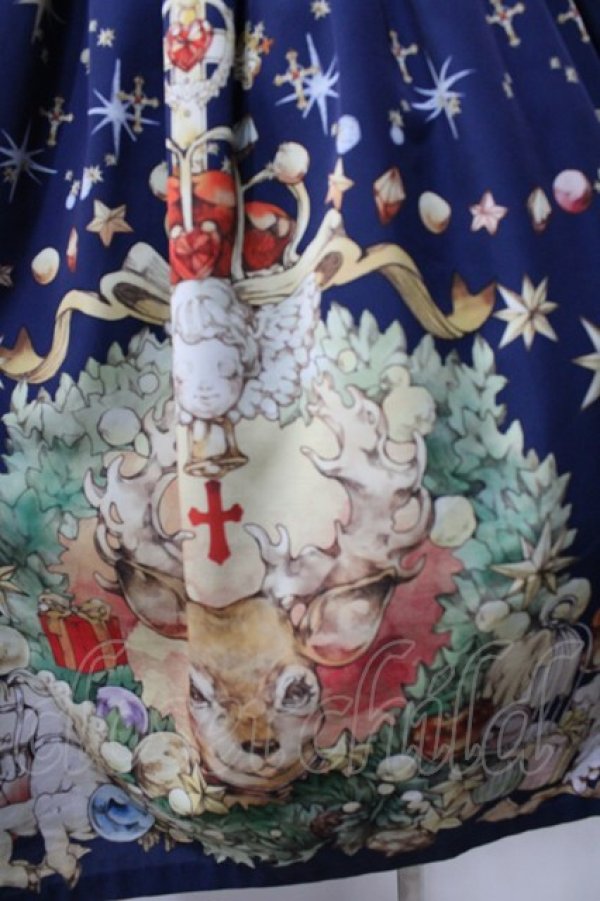 画像3: Royal Princess Alice / acred Night Fairy Tale ジャンパースカート  ネイビー Y-25-09-11-034-LO-OP-SZ-ZY (3)