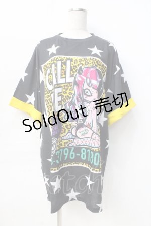 画像: 【SALE】HYPER CORE / CALL ME Tシャツ F 黒 Y-25-09-13-033-PU-TO-SZ-ZT233