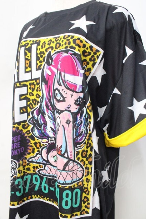 画像3: HYPER CORE / CALL ME Tシャツ F 黒 Y-25-09-13-033-PU-TO-SZ-ZT233 (3)