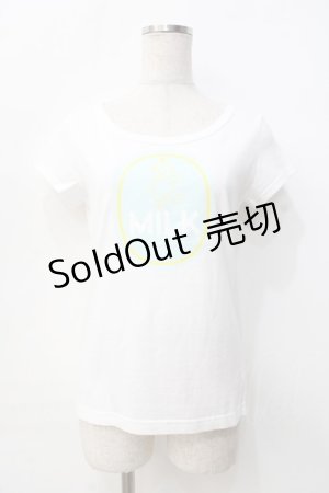 画像: MILK / Banana BOY Tee  ホワイト Y-25-09-13-036-ML-TO-SZ-ZT356