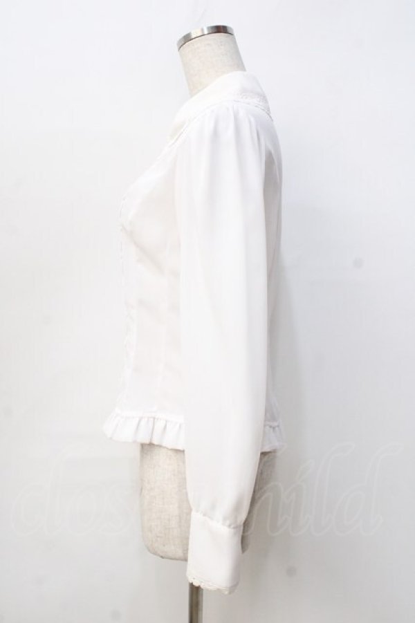 画像2: Innocent World / ツインローズブラウス M ベージュ Y-25-09-13-004-IW-BL-SZ-ZY (2)
