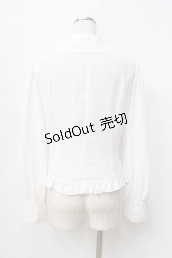 画像3: Innocent World / ツインローズブラウス M ベージュ Y-25-09-13-004-IW-BL-SZ-ZY (3)