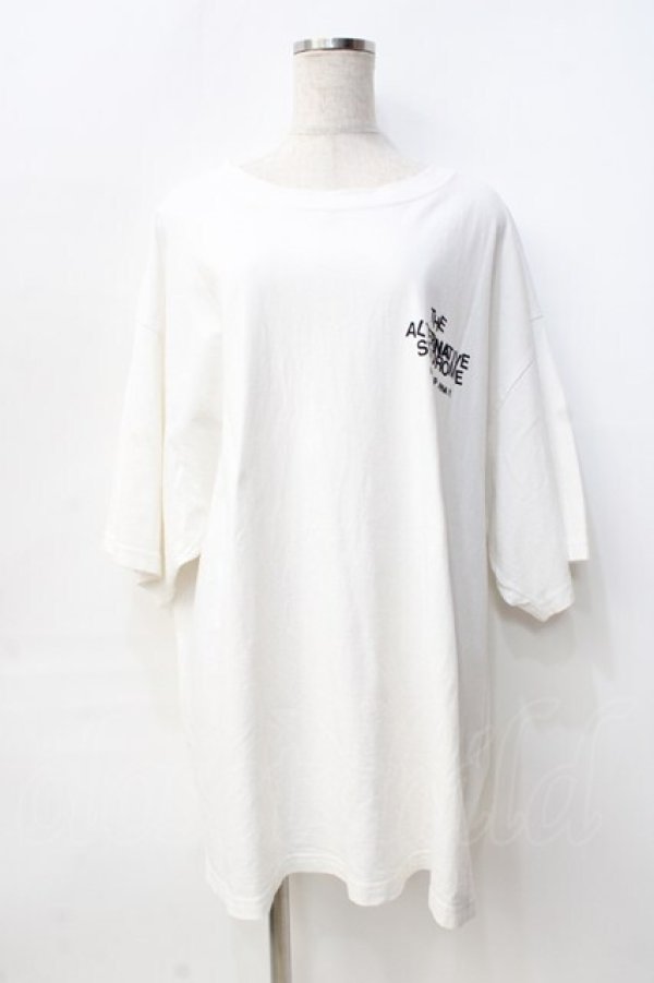 画像1: RNA / ロゴメガBIGTシャツ  白 Y-25-09-13-042-PU-TO-SZ-ZT356 (1)