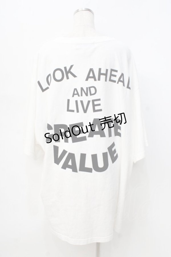 画像3: 【SALE】RNA / ロゴメガBIGTシャツ  白 Y-25-09-13-042-PU-TO-SZ-ZT356 (3)