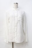 画像1: GOSTAR DE FUGA / リネンシャツ 44 白 Y-25-09-13-005-PU-TO-SZ-ZY (1)