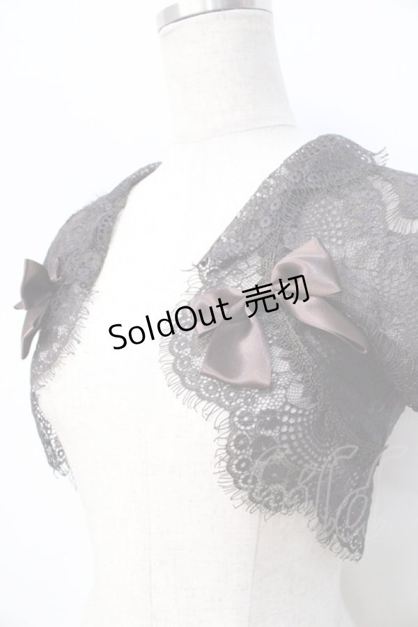 画像4: Mary Magdalene / ペルルレースボレロ  ブラウン Y-25-09-13-047-CL-TO-SZ-ZY (4)