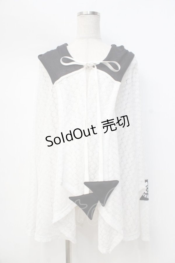 画像1: MAM MAXIMUM / ネコミミ　カーデ  白 Y-25-09-13-048-GO-TO-SZ-ZT233 (1)