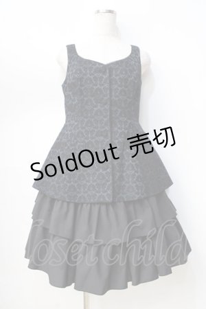 画像: MIHO MATSUDA / ツーピース・ミティ  黒 Y-25-09-13-050-GO-OP-SZ-ZY