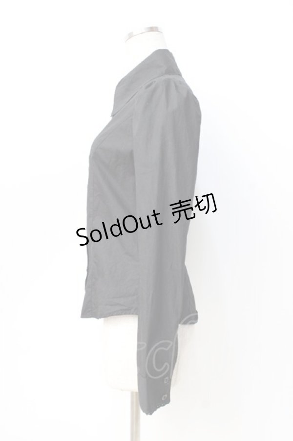 画像2: PEACE NOW //長袖シャツ  黒 Y-25-09-13-001-PU-BL-AS-ZY (2)