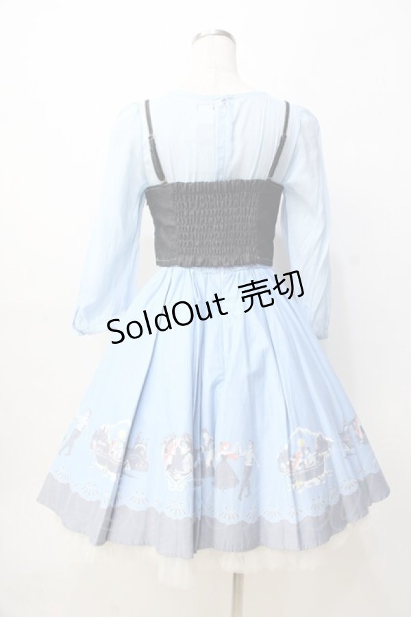 画像3: 【SALE】Secret Honey / キス・ザ・ガール ワンピース(アリエルver.) 2 ブルー Y-25-09-13-060-CA-OP-SZ-ZT390 (3)