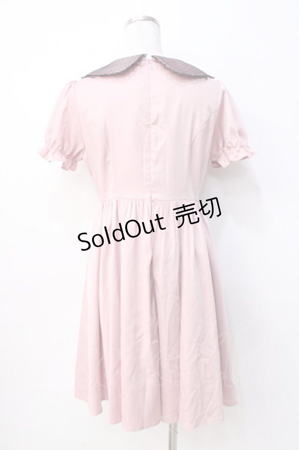 画像3: 【SALE】Ank Rouge / ファーブローチワンピース M ピンク Y-25-09-13-067-CA-OP-SZ-ZT377 (3)