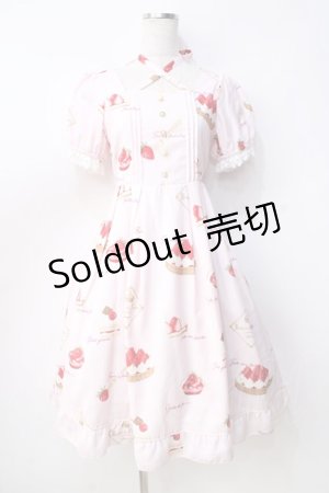 画像: Amavel / Buffet de Fraisesワンピース F ピンク Y-25-09-13-069-CA-OP-SZ-ZT361