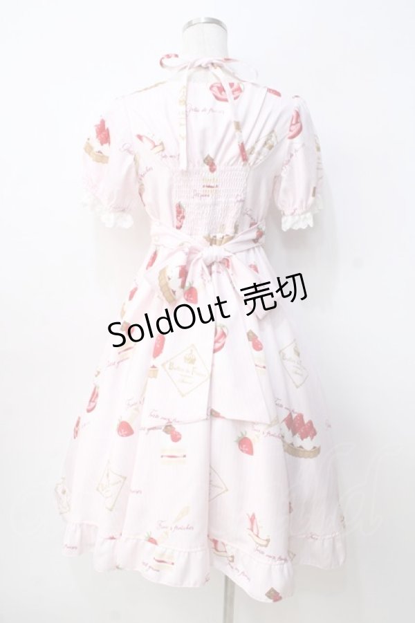画像3: Amavel / Buffet de Fraisesワンピース F ピンク Y-25-09-13-069-CA-OP-SZ-ZT361 (3)