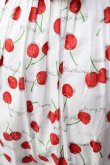 画像3: Jane Marple / Skipping cherries バックリボンドレス M ホワイト Y-25-09-13-089-JM-OP-SZ-ZY (3)