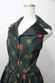 画像3: ATELIER PIERROT / Royal Crownベストワンピース  グリーン Y-25-09-13-121-EL-OP-SZ-ZY (3)