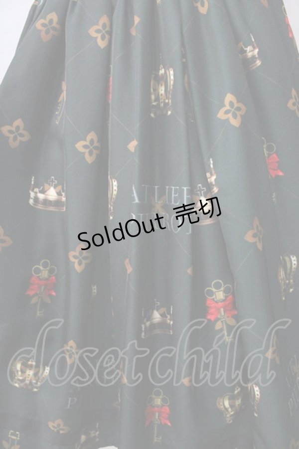 画像4: ATELIER PIERROT / Royal Crownベストワンピース  グリーン Y-25-09-13-121-EL-OP-SZ-ZY (4)