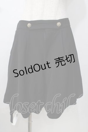 画像: Princess Chronicles / 黒兎のお嬢様ハーフパンツ XL ブラック Y-25-09-13-125-PU-PA-SZ-ZY