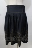 画像2: Jane Marple / holy strings embroideryスカート M 紺 Y-25-09-13-138-JM-SK-AS-ZY (2)