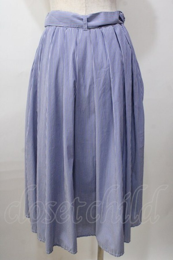 画像2: an another angelus / ストライプスカート F サックス Y-25-09-13-141-CA-SK-SZ-ZT357 (2)