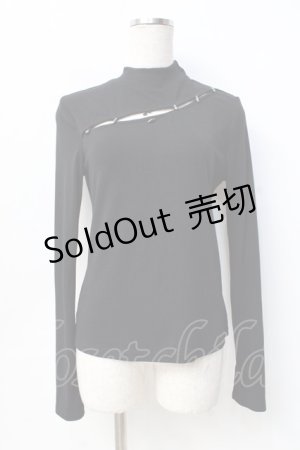 画像: PUNK RAVE / Black Scar Top XS-S ブラック Y-25-09-13-016-PU-TO-SZ-ZY