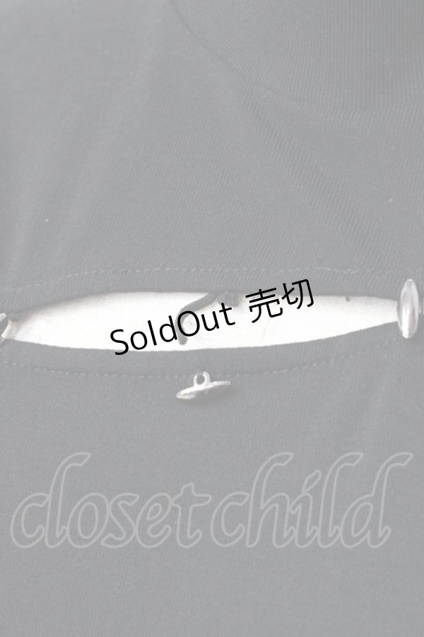 画像4: PUNK RAVE / Black Scar Top XS-S ブラック Y-25-09-13-016-PU-TO-SZ-ZY (4)