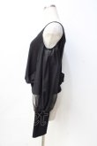 画像2: Na+H / subオフショルダーカットソー  黒 Y-25-09-13-021-PU-TO-SZ-ZY (2)