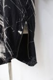 画像4: CIVARIZE / 総柄サイドジップロングTシャツ 44 ブラック Y-25-09-13-026-GO-TS-SZ-ZY (4)