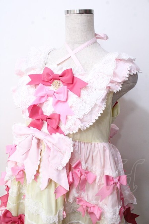 画像3: BABY,THE STARS SHINE BRIGHT / Cutie Whipped cream parfaitジャンパースカート  レモン Y-25-09-14-064-BA-OP-SZ-ZY (3)