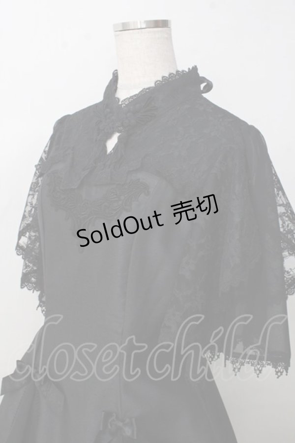 画像3: ALICE and the PIRATES / Black Rose Fantasia〜宵闇の華〜ワンピース  黒 Y-25-09-14-070-PA-OP-SZ-ZY (3)