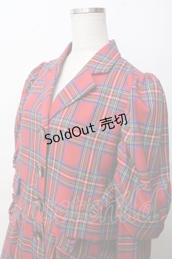 画像3: HEIHEI / フリルスーツワンピース F レッド Y-25-09-14-072-PU-OP-SZ-ZY (3)