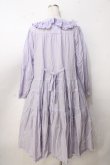 画像2: PINK HOUSE / フリル襟付きローンミディワンピース F ラベンダー Y-25-09-14-073-LO-OP-SZ-ZY (2)