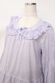 画像3: PINK HOUSE / フリル襟付きローンミディワンピース F ラベンダー Y-25-09-14-073-LO-OP-SZ-ZY (3)