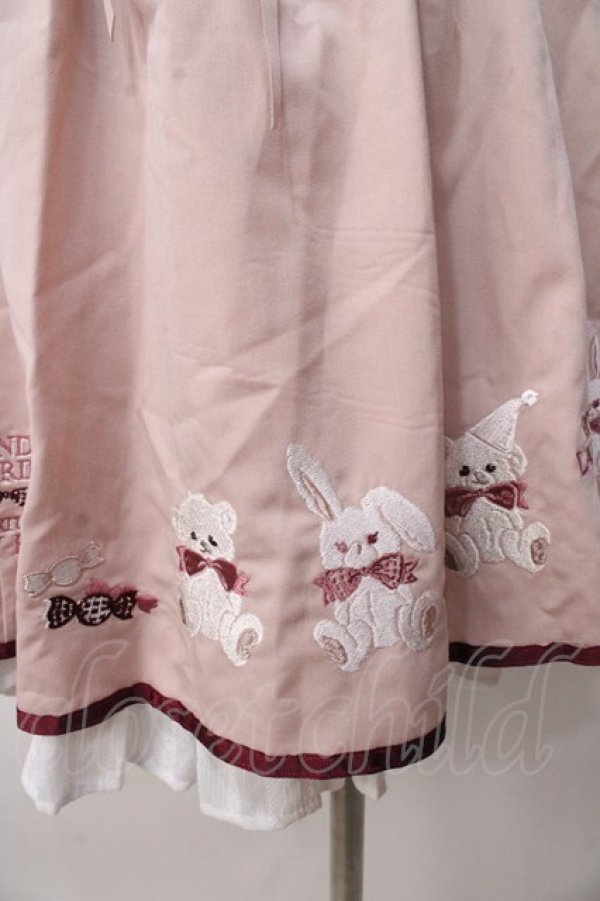 画像3: Amavel / wonder TOYBOXサス付きスカート  ピンク Y-25-09-14-092-CA-SK-SZ-ZY (3)