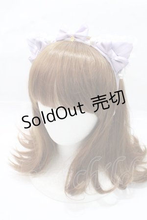 画像: BABY,THE STARS SHINE BRIGHT / Little Kitten Luluna ストライプカチューシャ  ラベンダー Y-25-09-14-028-BA-AC-SZ-ZY