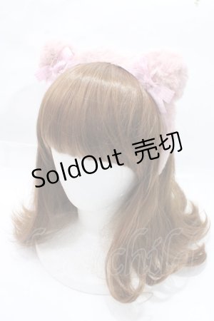 画像: LOLITAその他(お買取対象外) / くまみみカチューシャ  ピンク Y-25-09-14-029-LO-AC-SZ-ZY