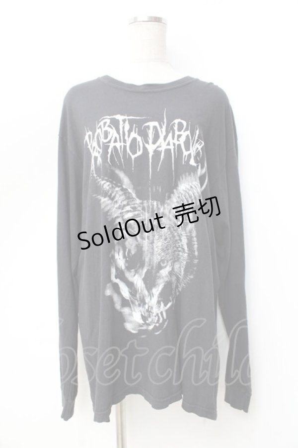 画像1: CIVARIZE / ヴィンテージ加工アニマルプリントロンT F ブラック Y-25-09-16-038-GO-TO-SZ-ZS (1)