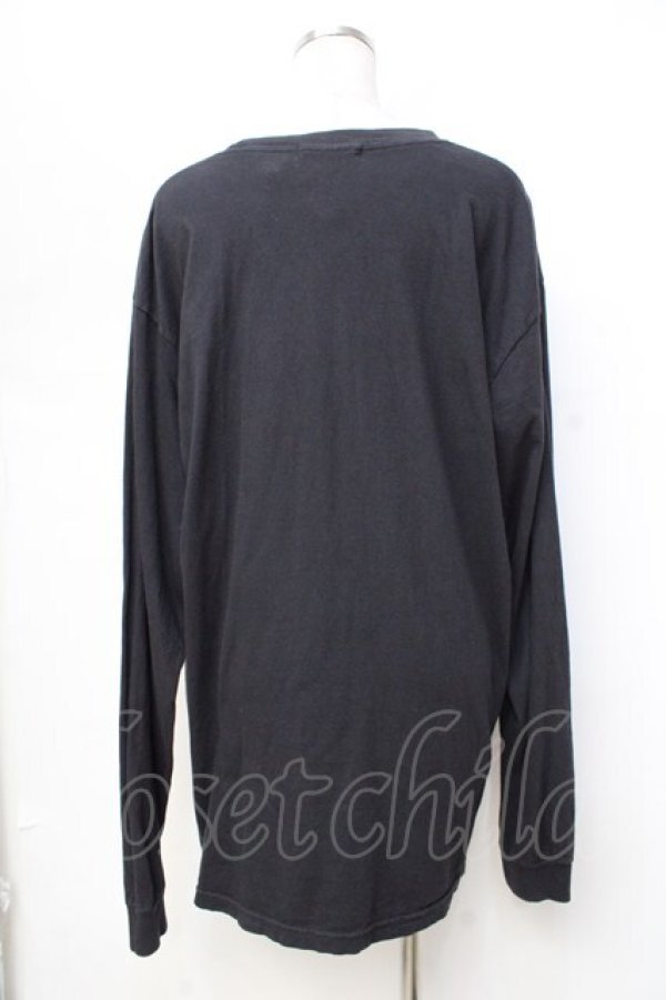 画像2: CIVARIZE / ヴィンテージ加工アニマルプリントロンT F ブラック Y-25-09-16-038-GO-TO-SZ-ZY (2)