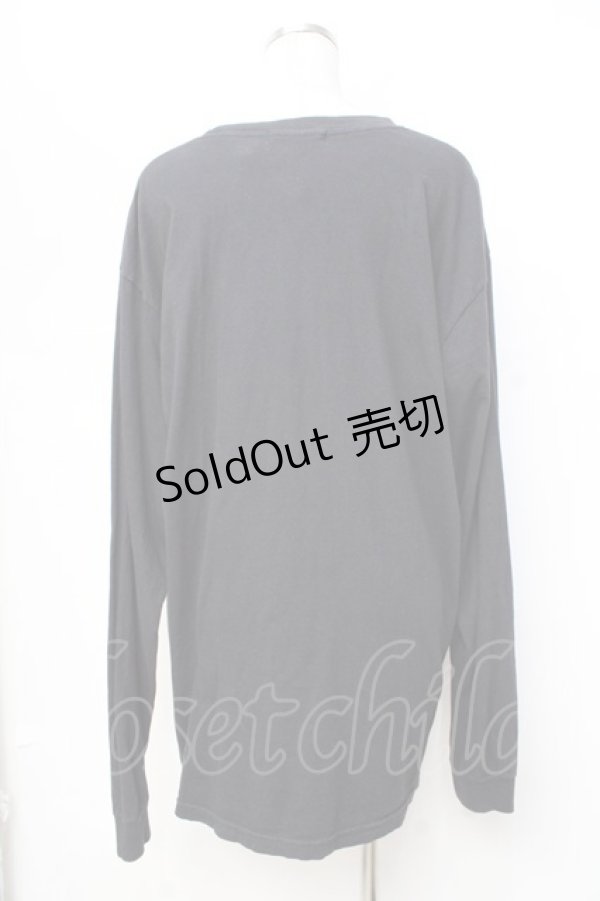 画像2: CIVARIZE / ヴィンテージ加工アニマルプリントロンT F ブラック Y-25-09-16-038-GO-TO-SZ-ZS (2)