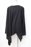 画像3: BPN FOR MEN / イレギュラーカーデ M 黒 Y-25-09-16-040-GO-TO-SZ-ZY (3)