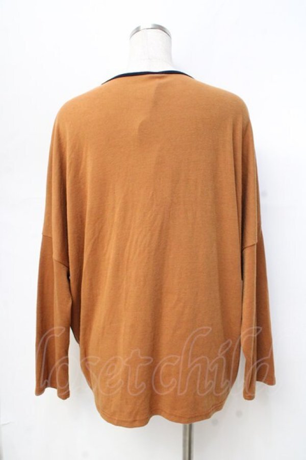 画像3: Ozz Croce / エンブレムプリントプルオーバー  マスタード Y-25-09-16-042-OO-TO-SZ-ZY (3)